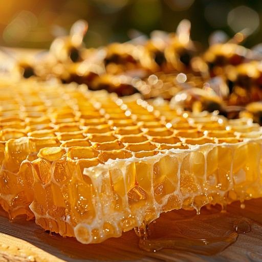 عسل کوهی بزرگ خالص با طعم طبیعی